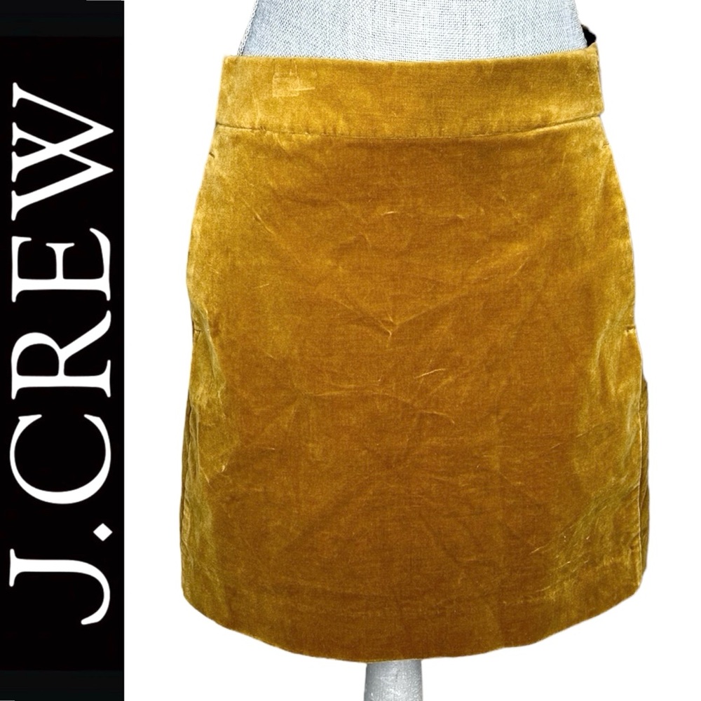 J.Crew Corduroy Tan Camel Pockets New Without Tags Size 8